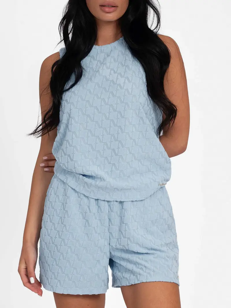 Top Qea Powder blue Nikkie