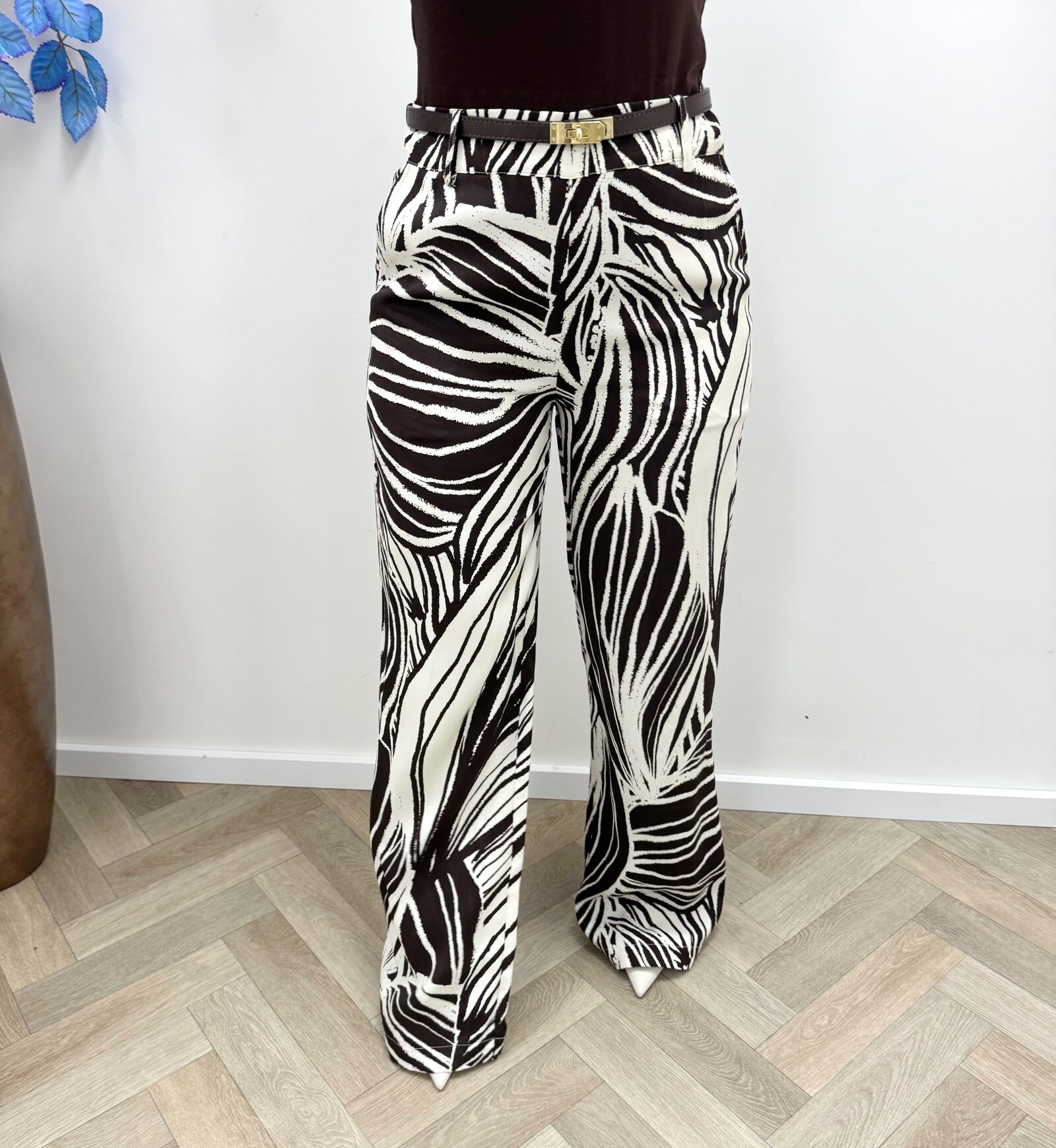 Guess Wide Leg pants Wild print Guess 1199