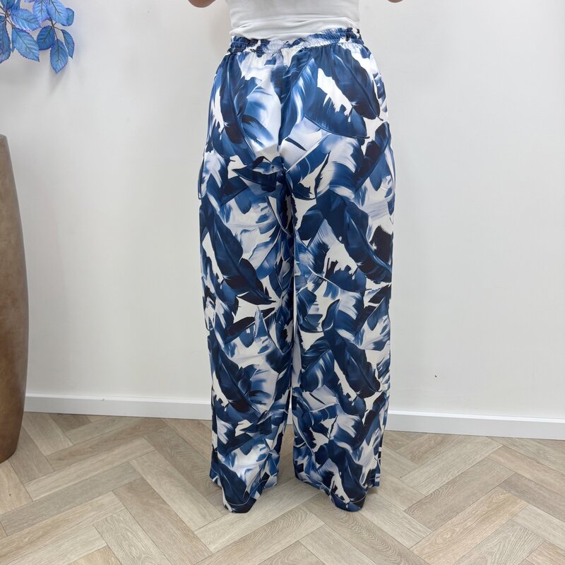 Wide leg pants Print Blue Guess 1105