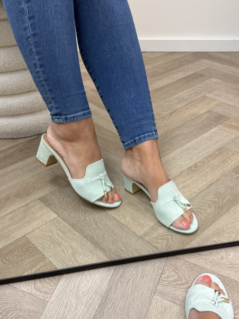 Heels Kelly Suede 8079 Mint