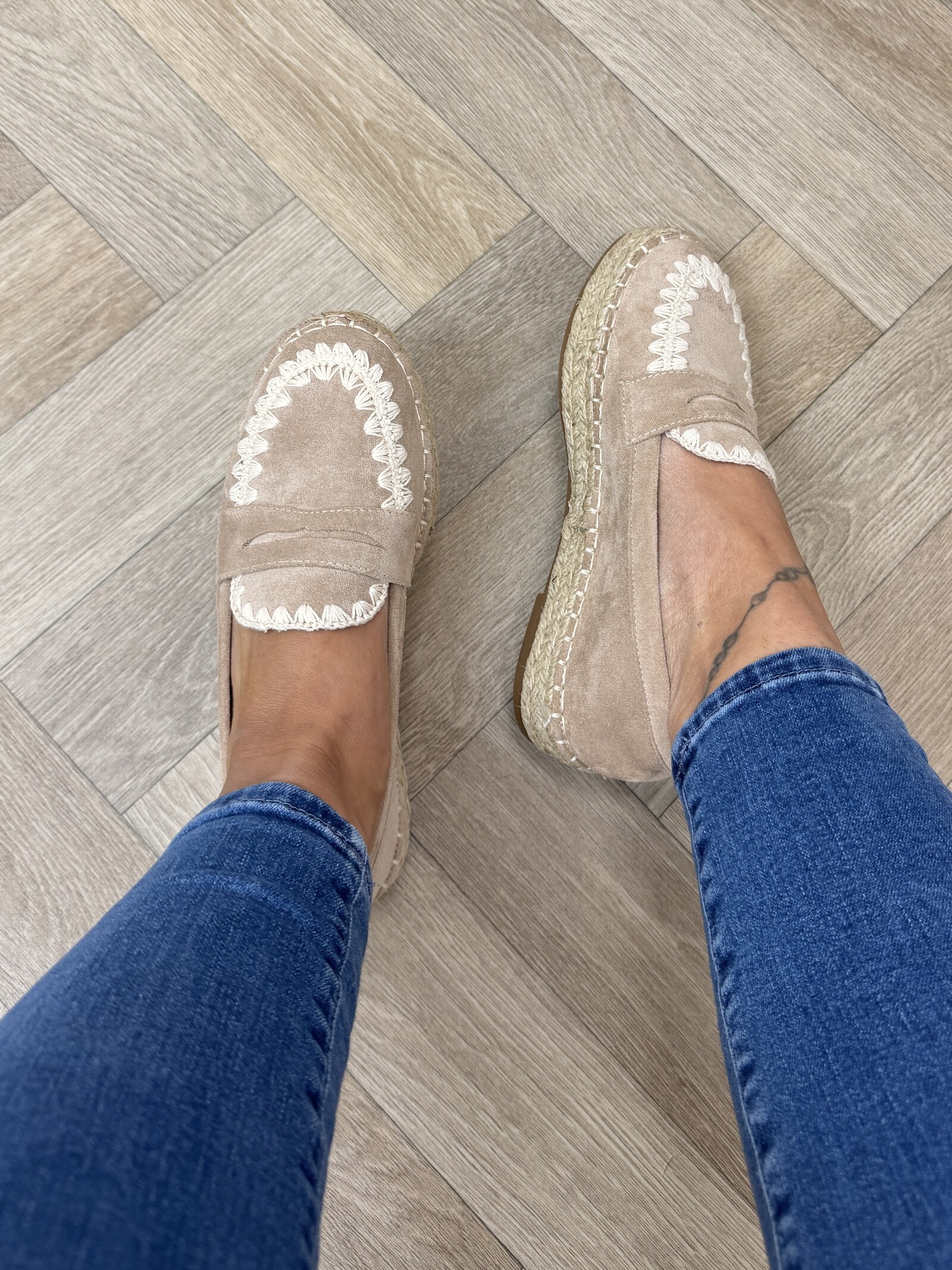 Espadrilles Moon Suede 2258 Beige