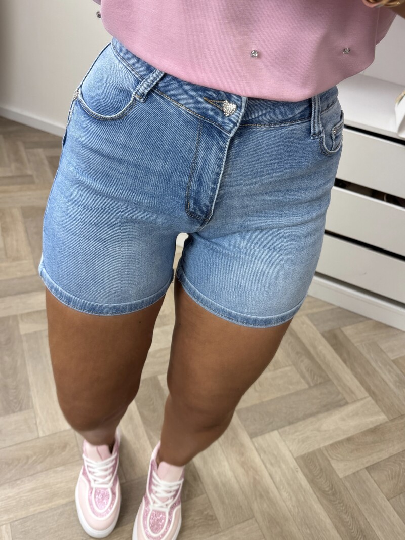 Short Heart Denim G-smack N057