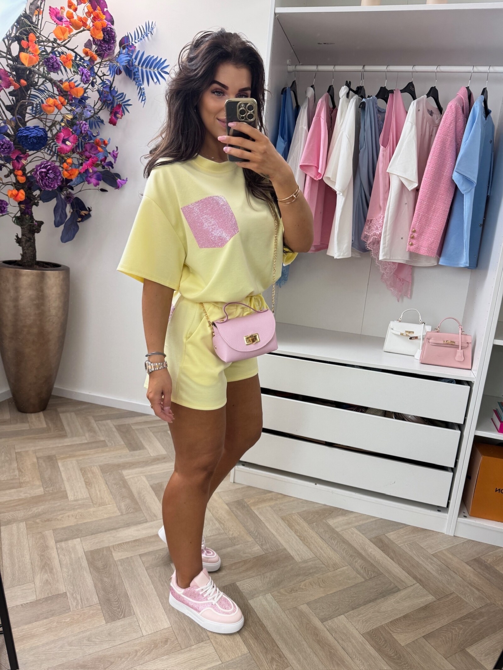 2 Delige set Bonnie Diamonds Yellow