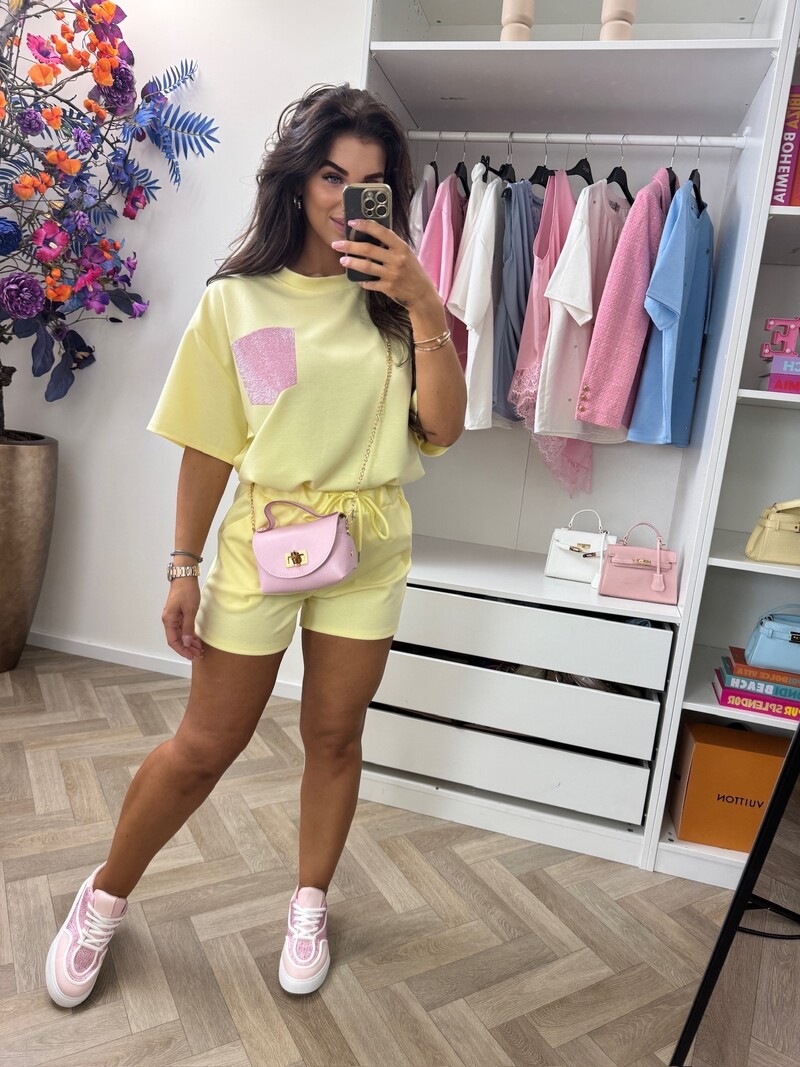 2 Delige set Bonnie Diamonds Yellow