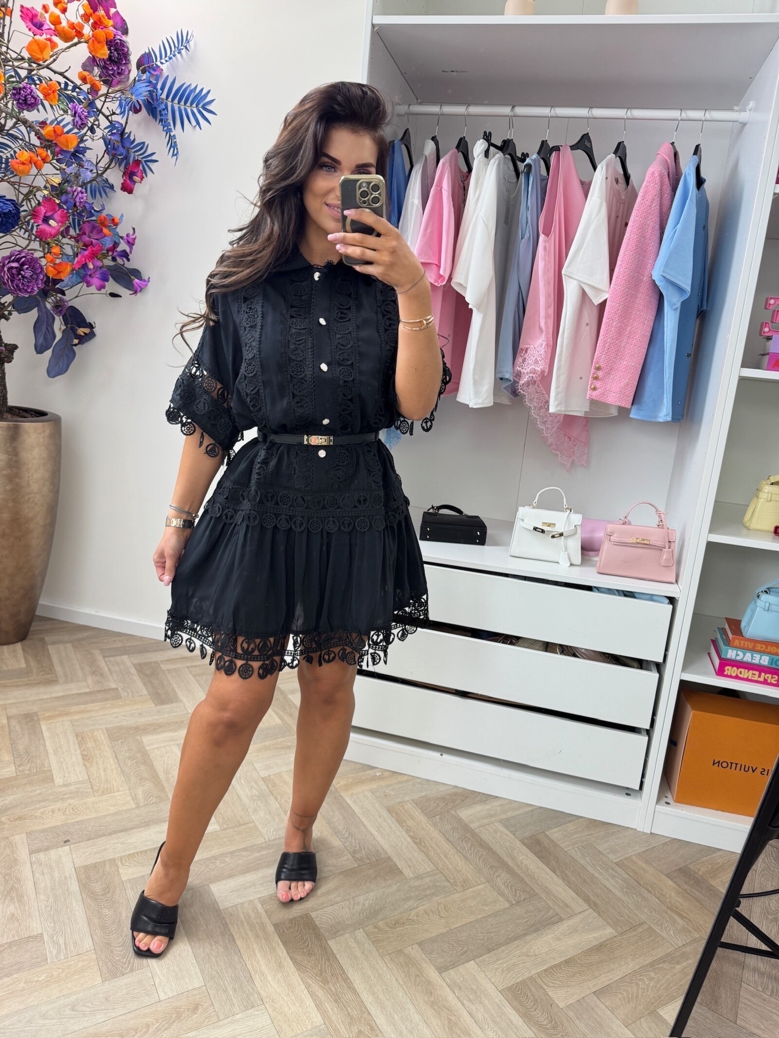 Dress Xena IR1222-6 Black