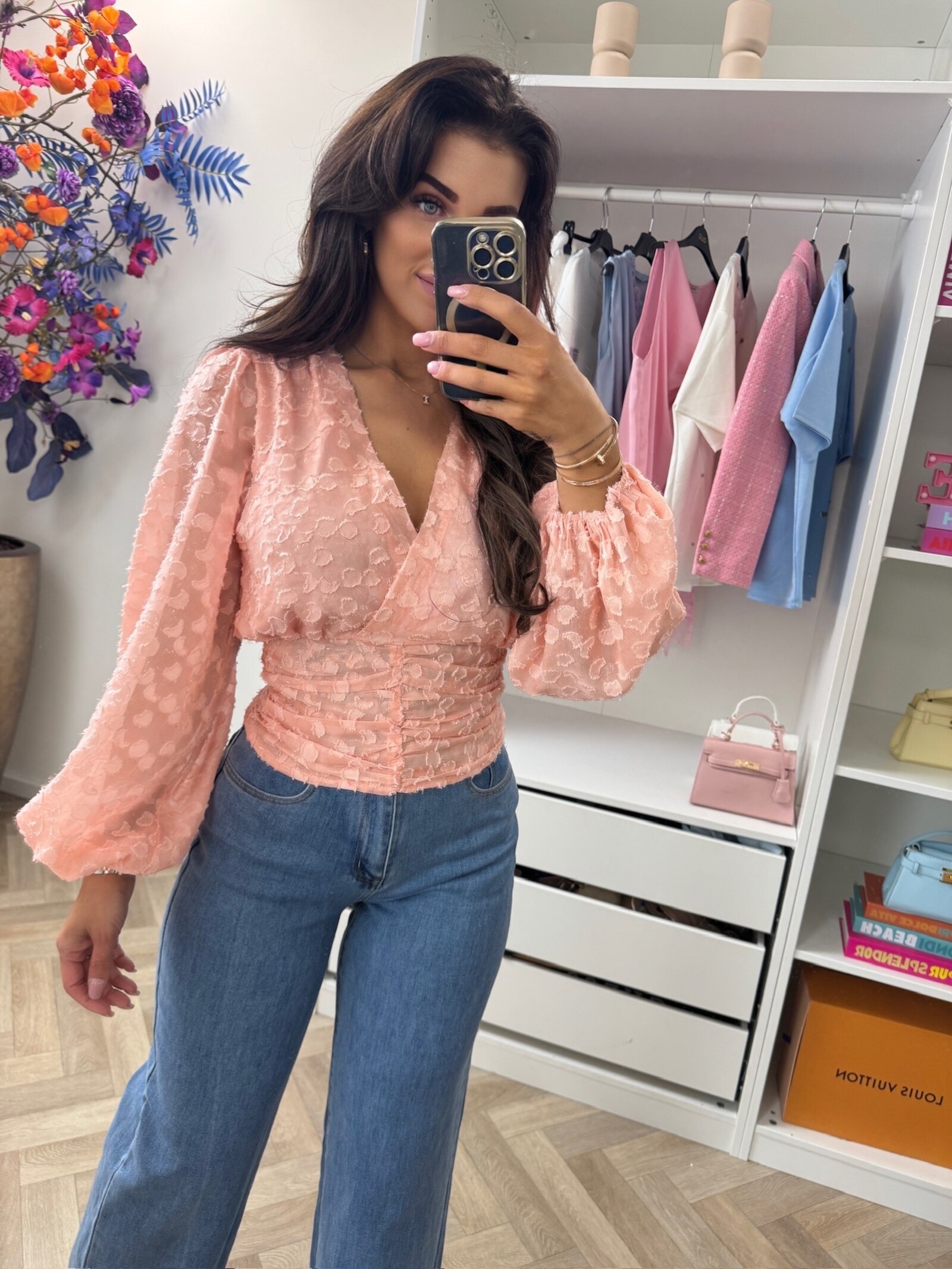 Blouse Rosy CY5428C Peach