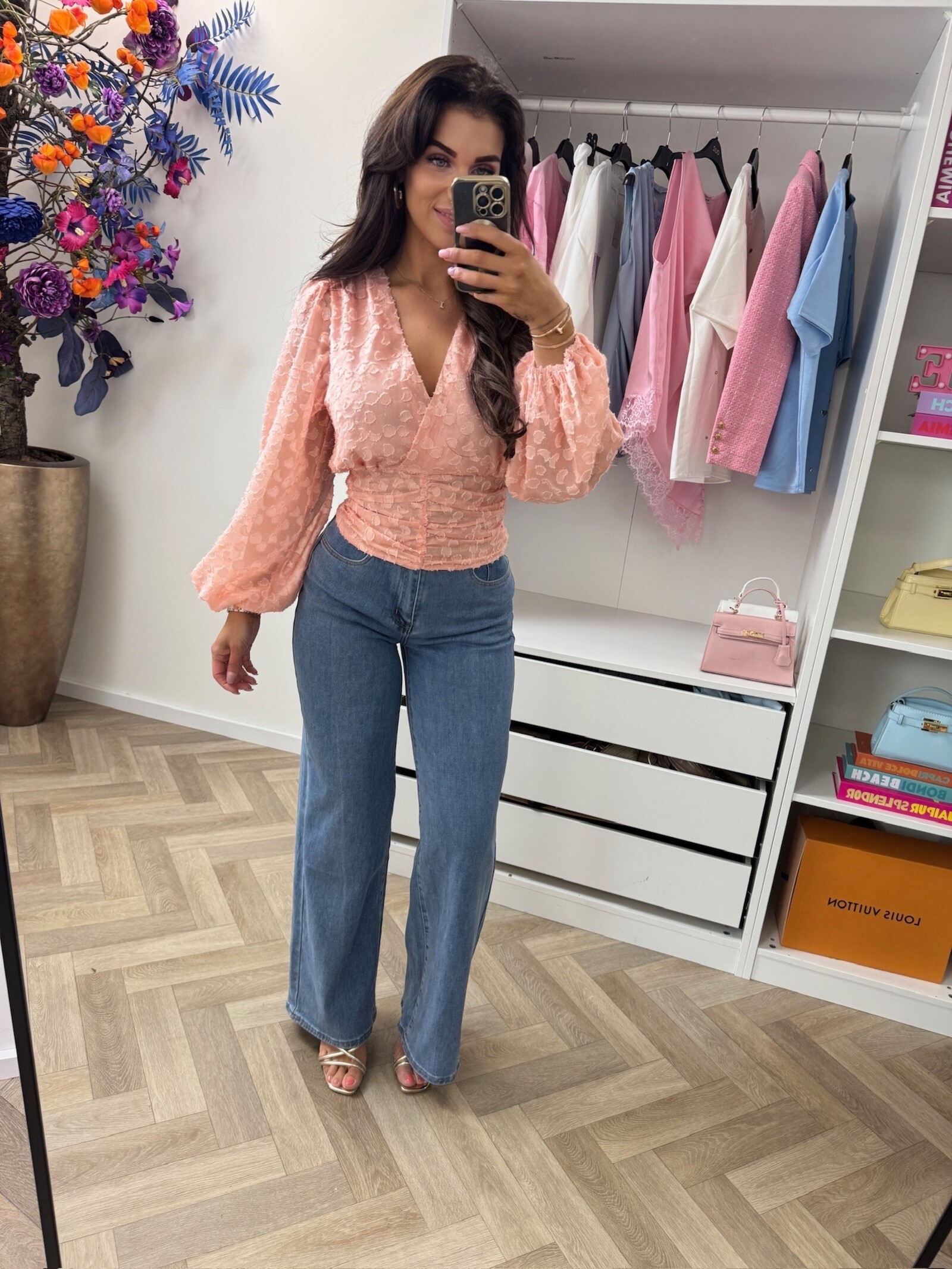 Blouse Rosy CY5428C Peach