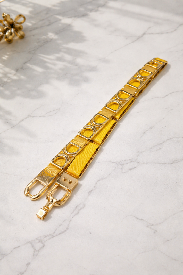 Elastic belt Yellow