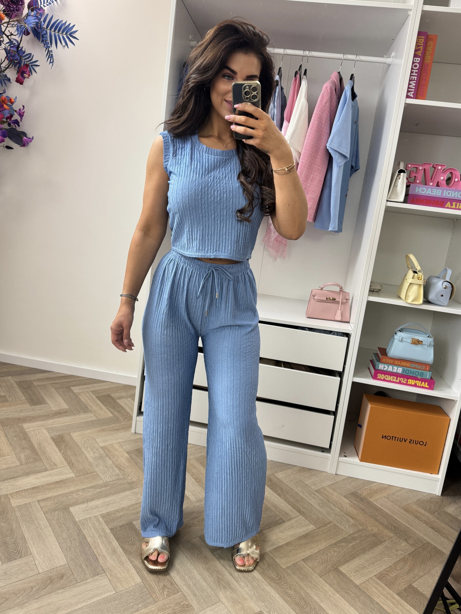 2 delige set Anna 796 blue