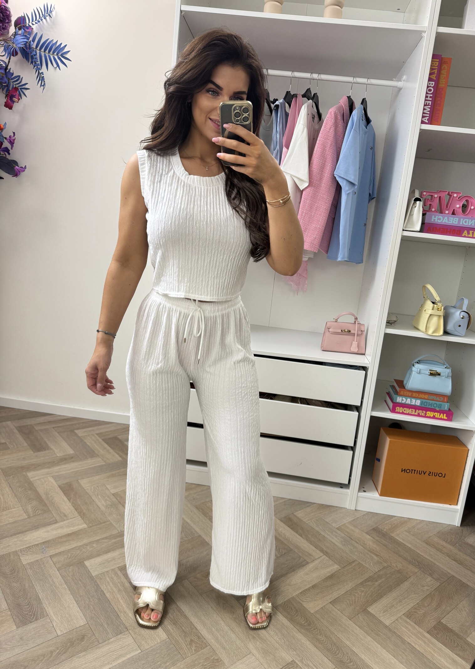 2 delige set Anna 796 White