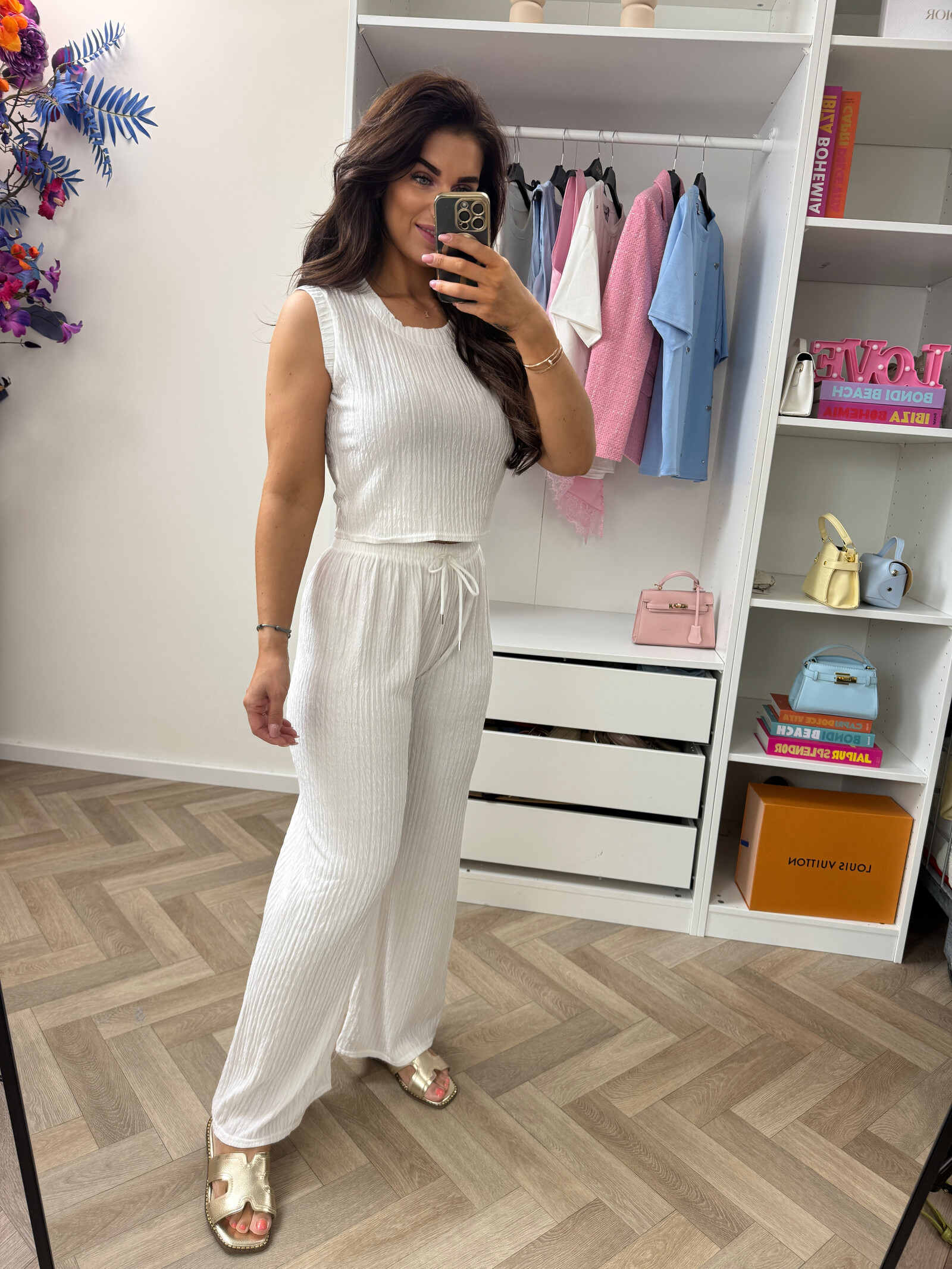 2 delige set Anna 796 White