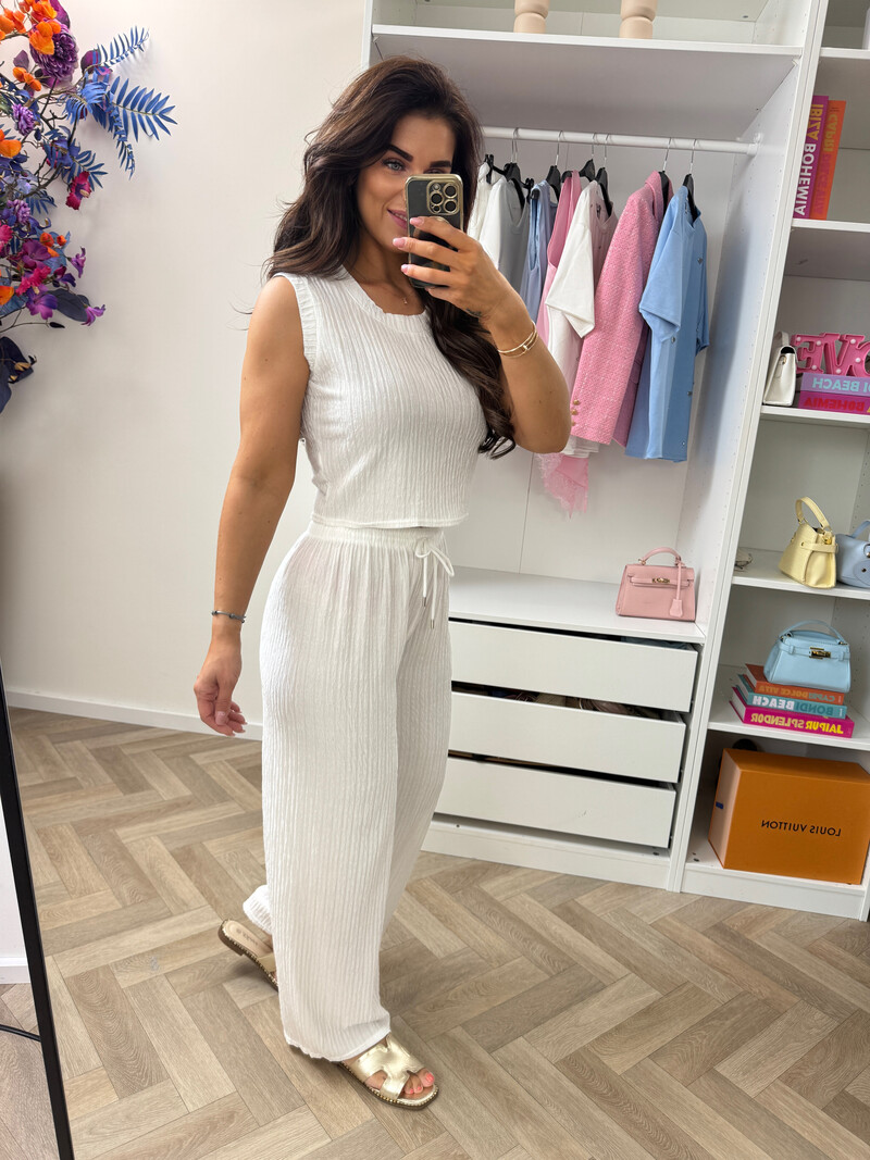 2 delige set Anna 796 White