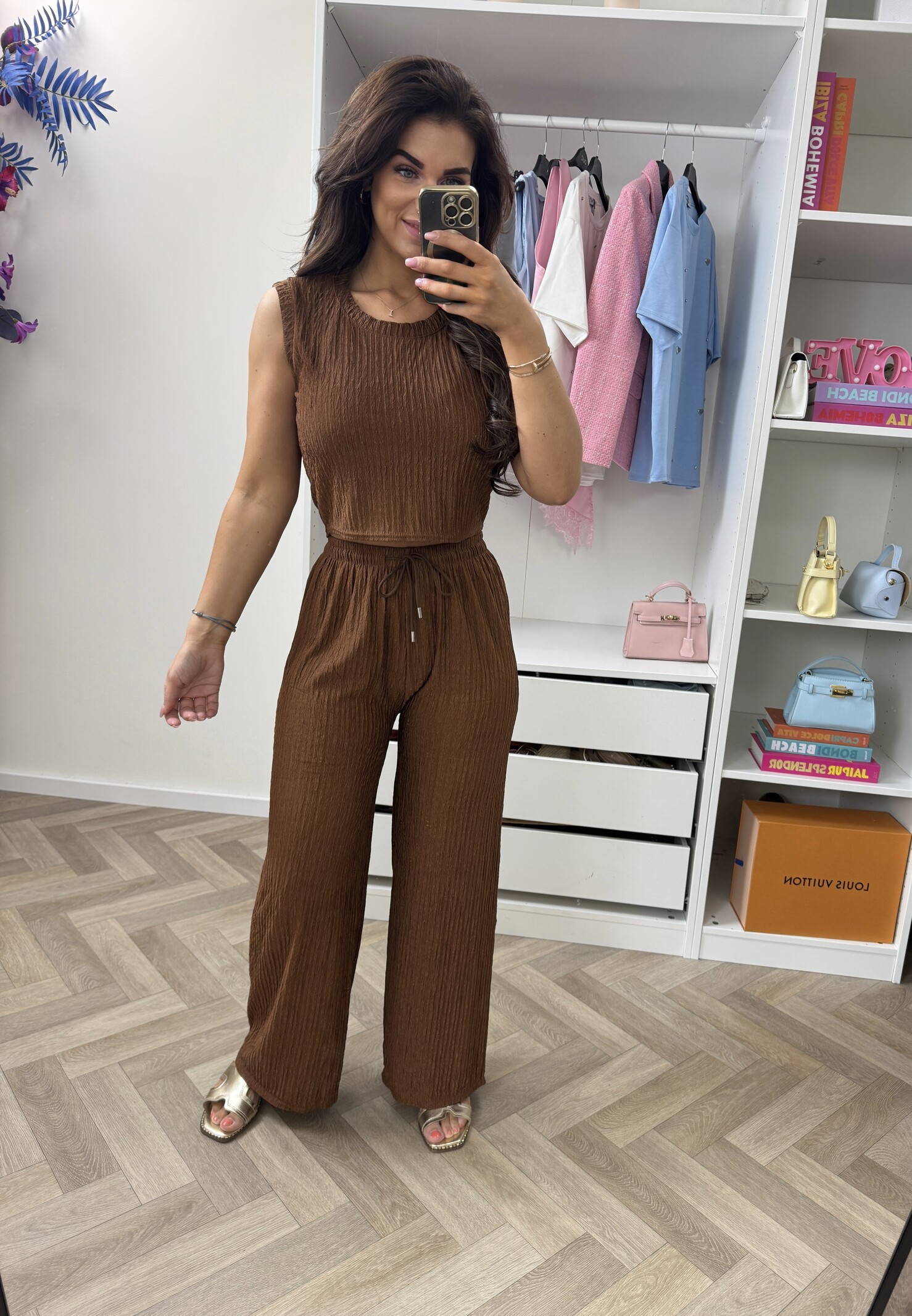 2 delige set Anna 796 Choco