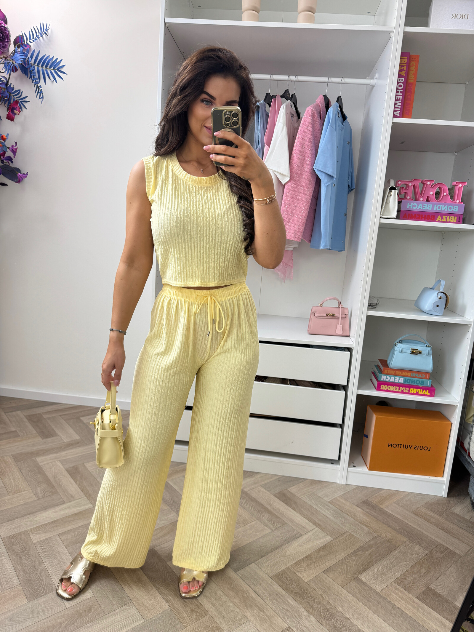 2 delige set Anna 796 Yellow