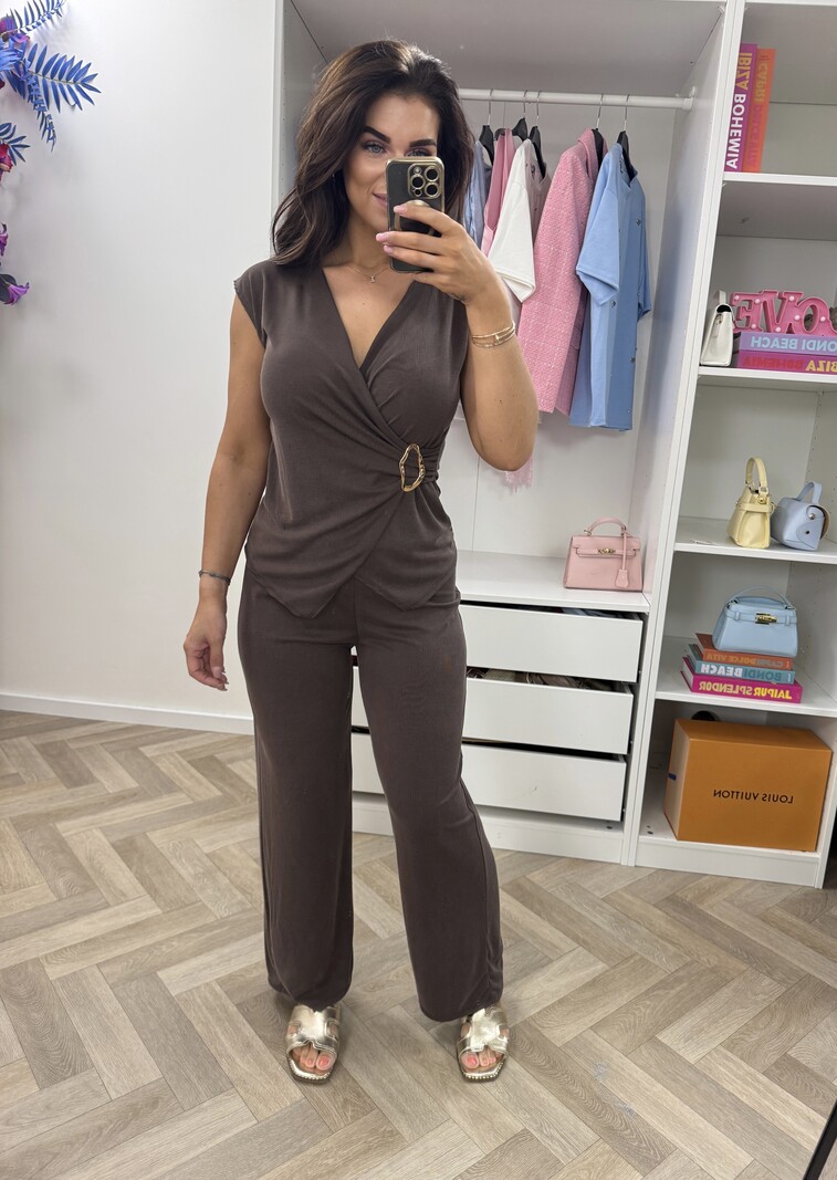 Set Nina Gold Detail Choco