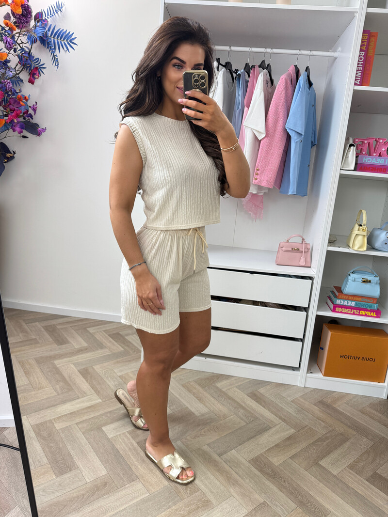 2 delige set Jolie 797 Beige