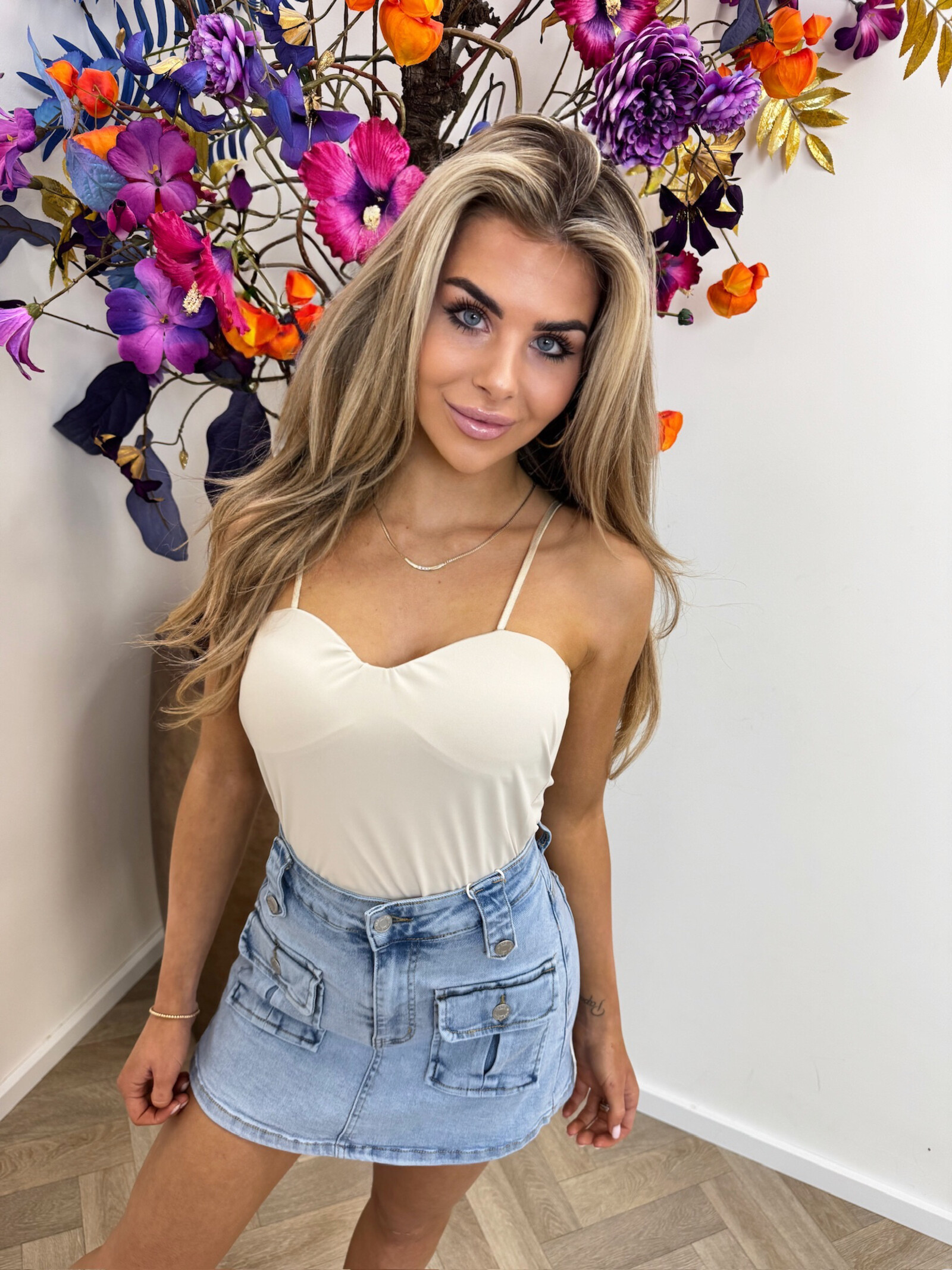 Perfect Travel Body Heart Beige