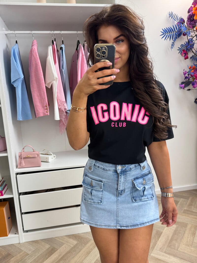 T-Shirt Iconic Black