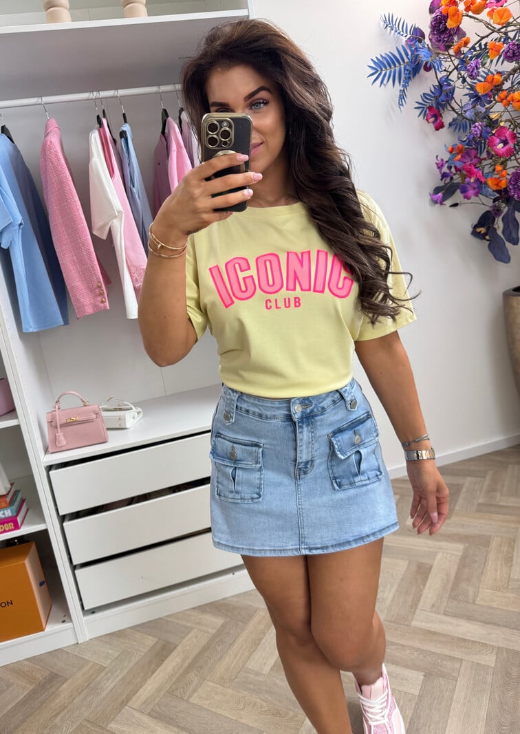 T-Shirt Iconic Yellow
