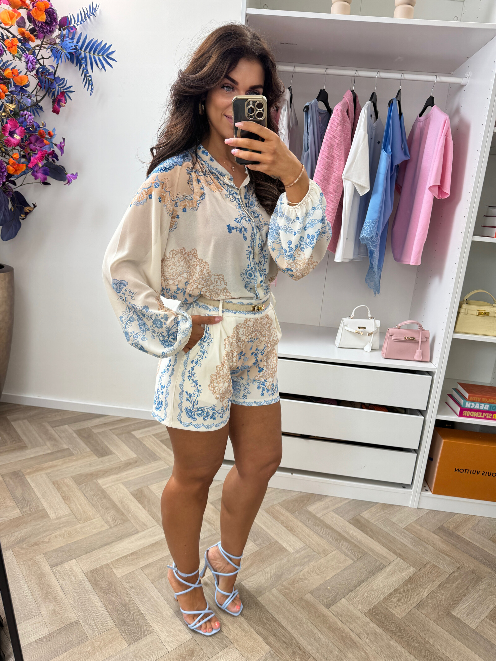 Set Estella Print Beige