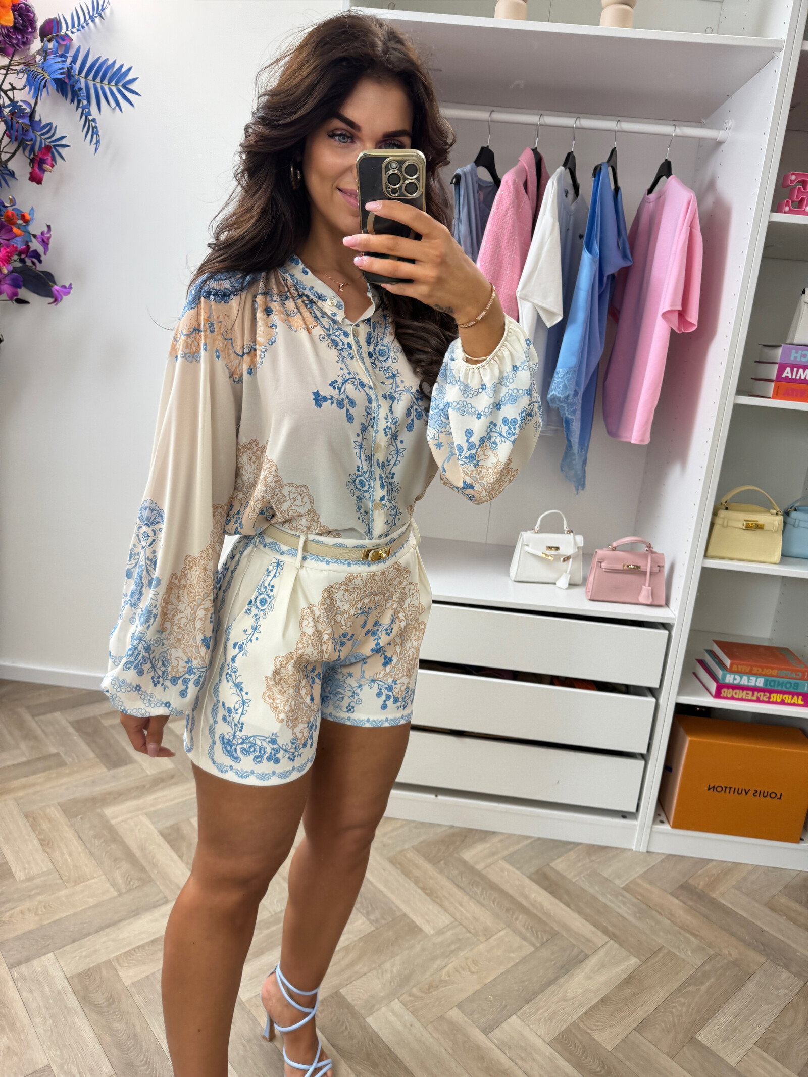 Set Estella Print Beige
