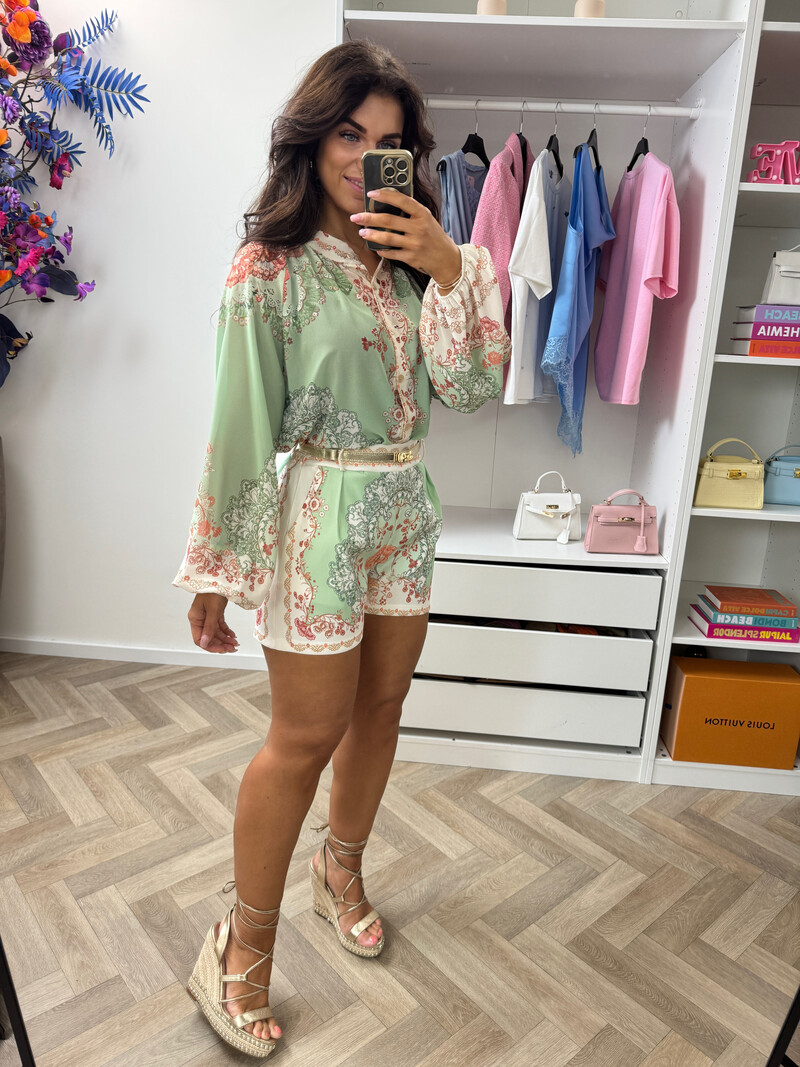 Set Estella Print Mint