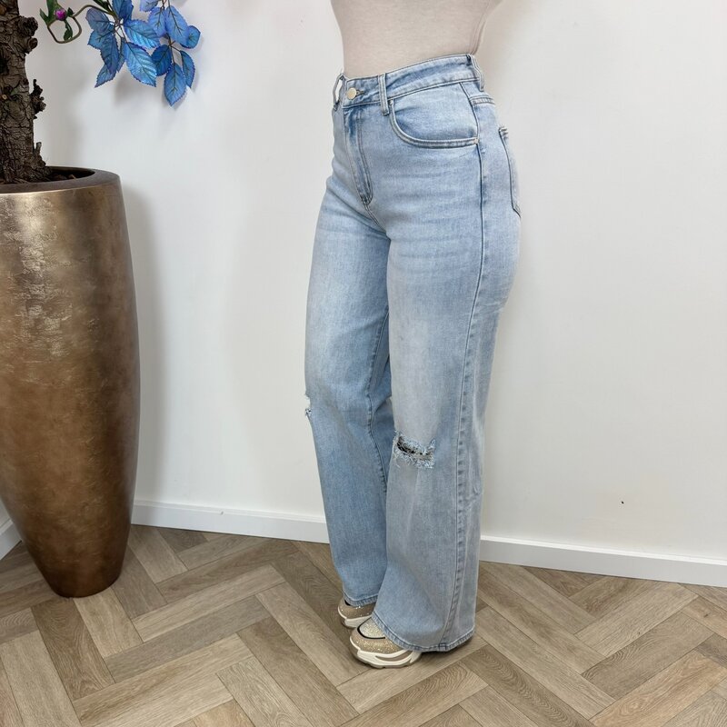 Perfect Jeans Straight ripped Blue B233