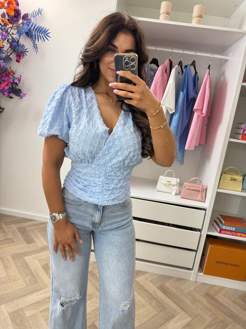 Top Hailey CY4877D light blue