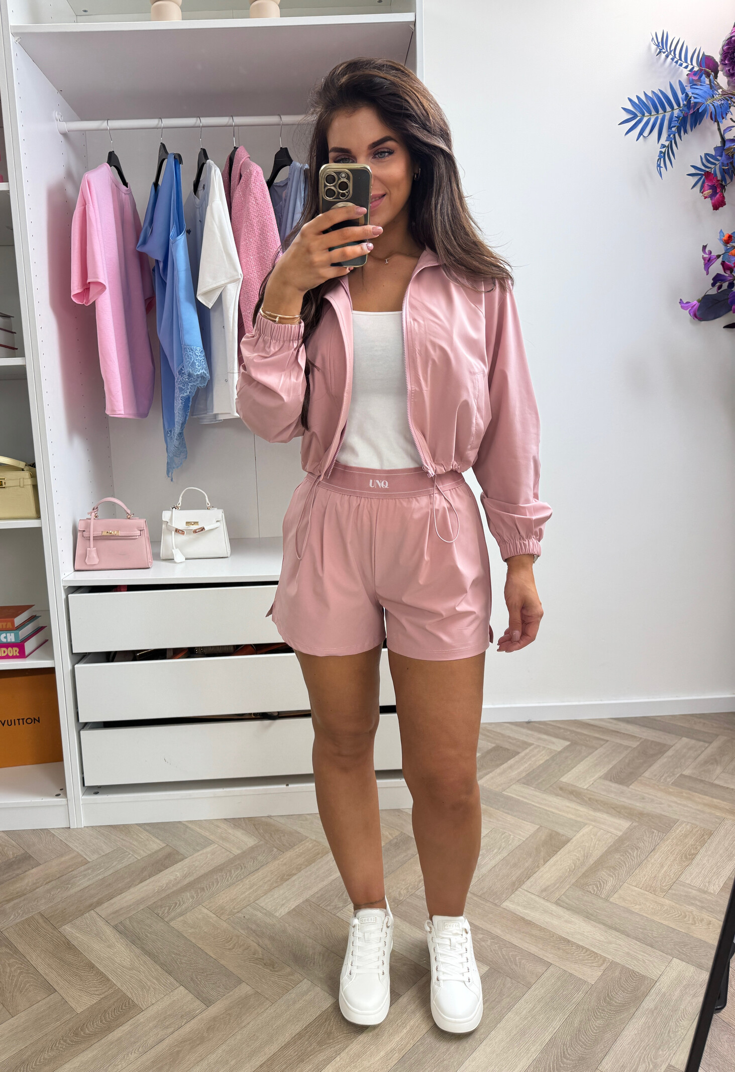 Unique The Label Gigi Jacket Vintage Pink