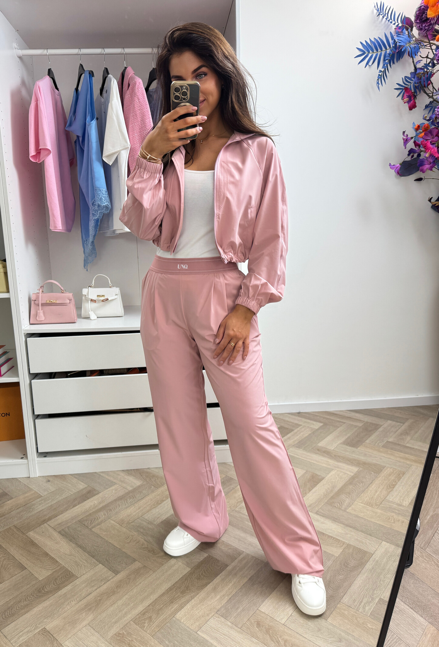Unique The Label Gigi Jacket Vintage Pink