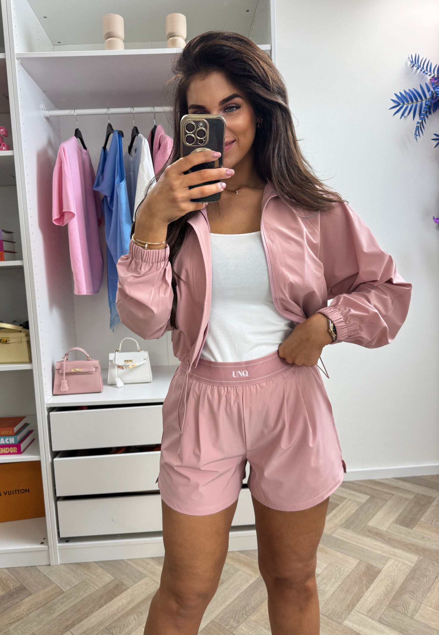 Unique The Label Gigi Short Vintage Pink