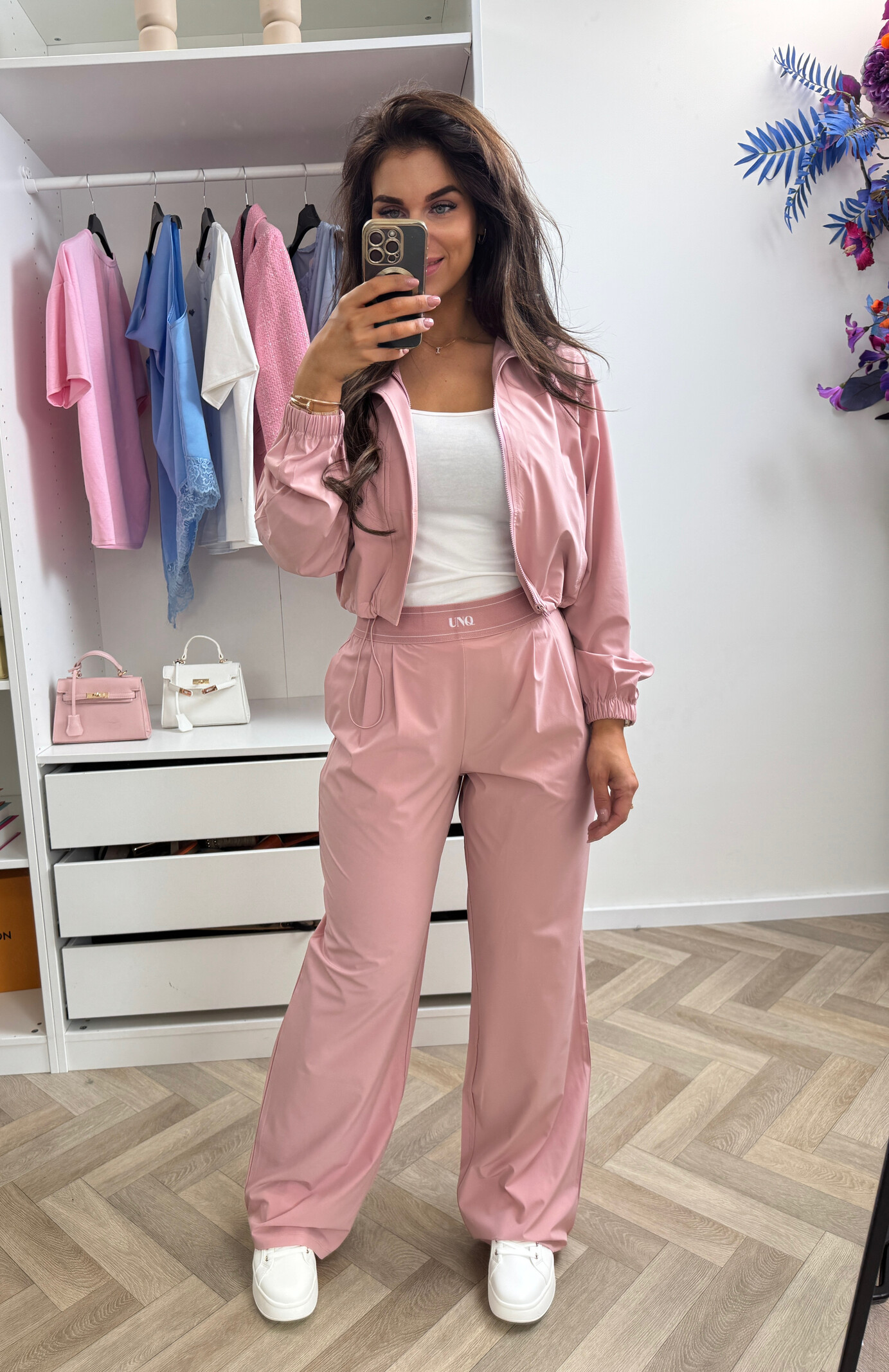 Unique The Label Gigi Pants Vintage Pink
