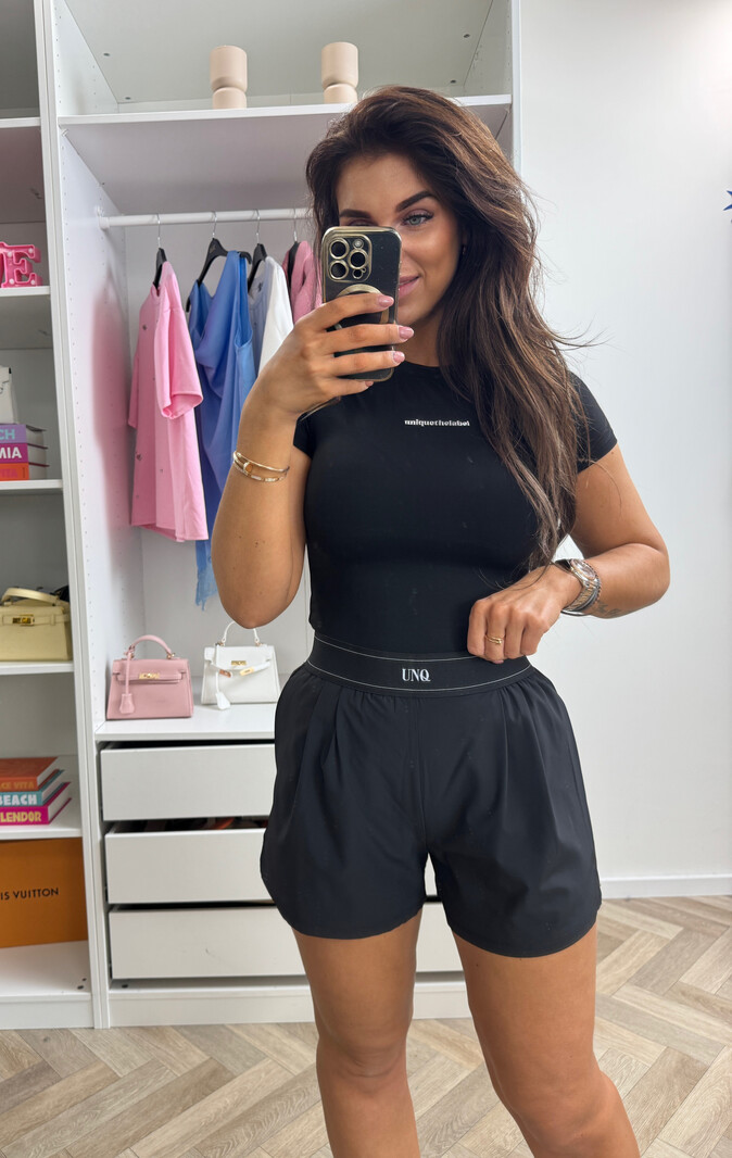 Top Short Sleeve Chelsea Black