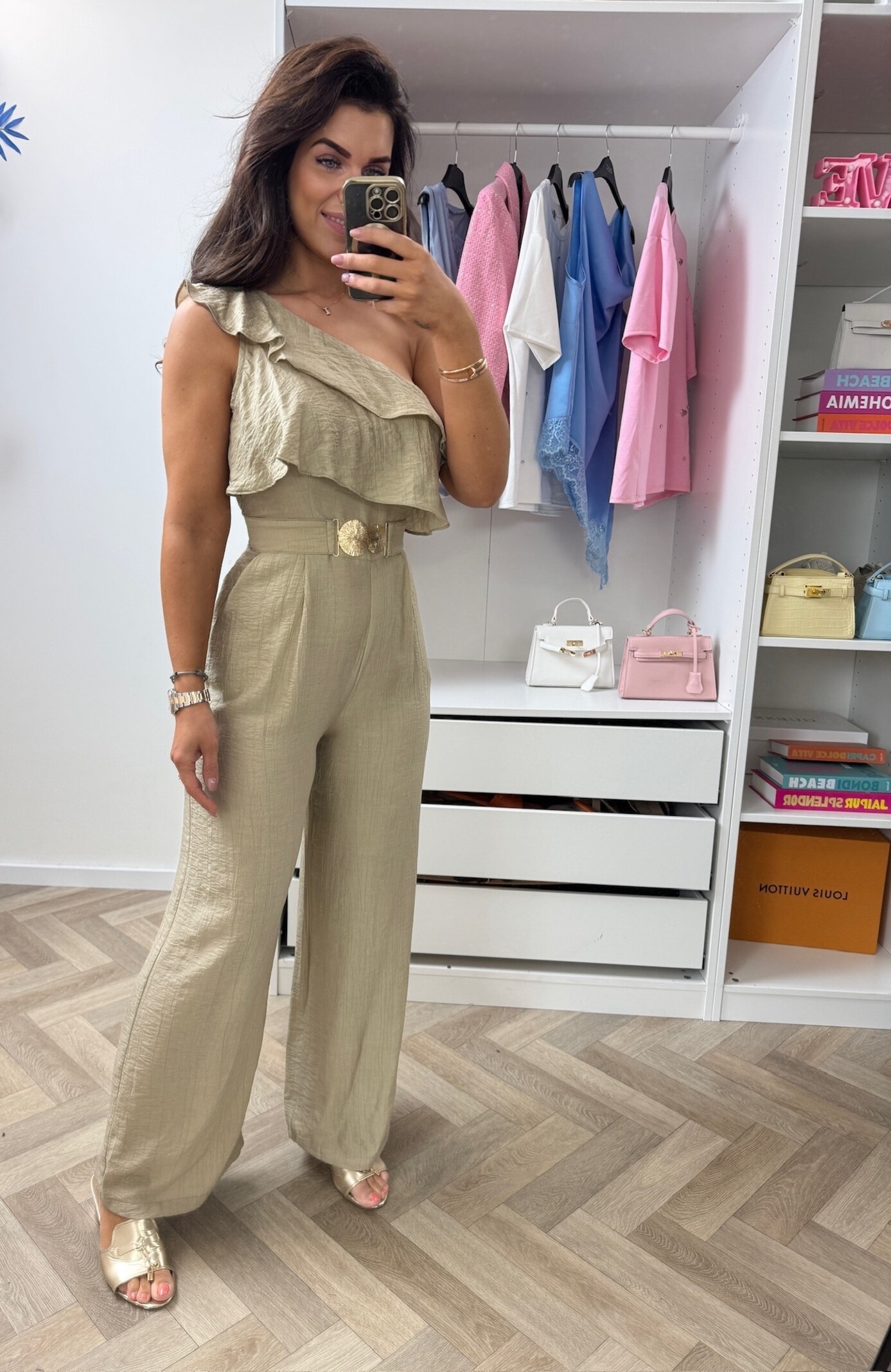 Jumpsuit Stacy 85503 Sage Green