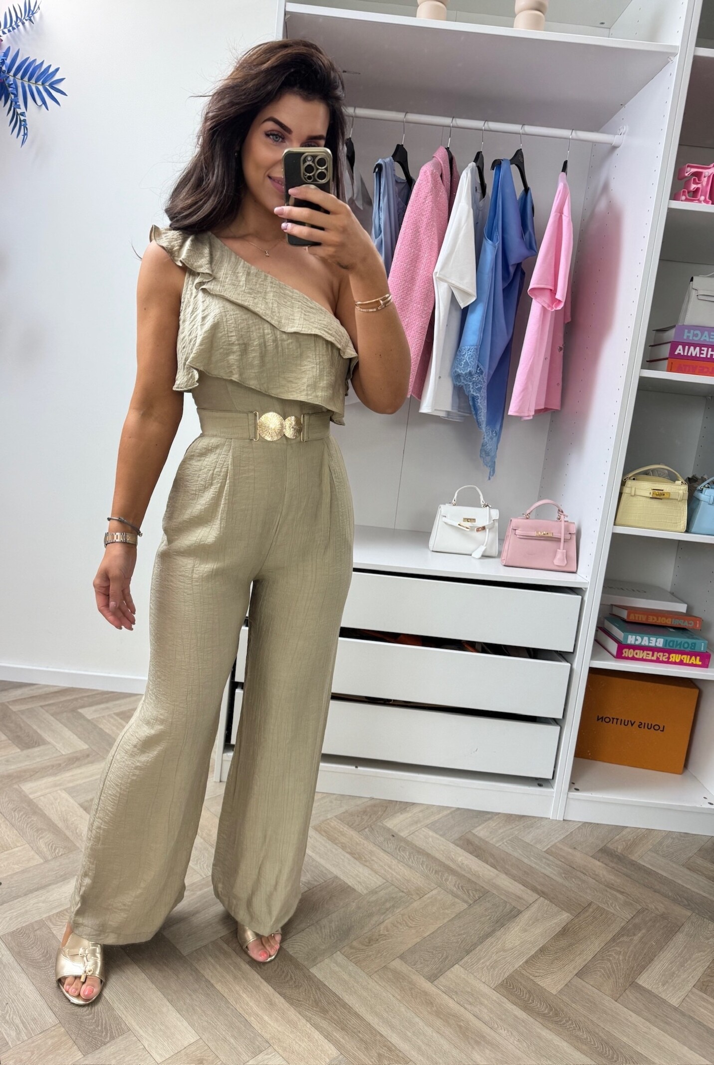 Jumpsuit Stacy 85503 Sage Green