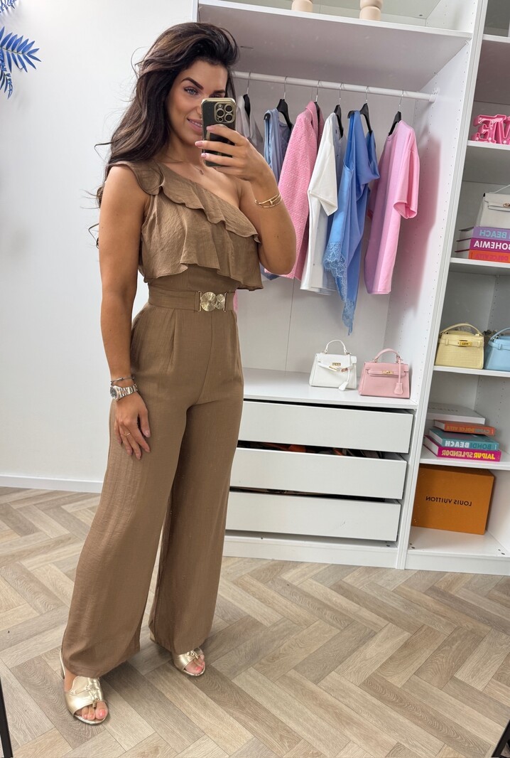 Jumpsuit Stacy 85503 Choco WEB ONLY