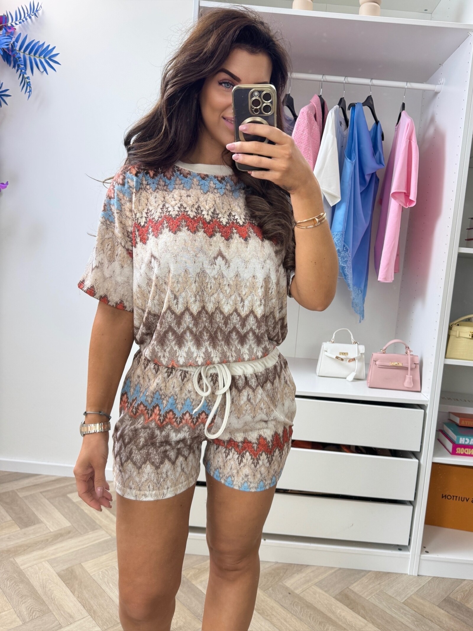 Set ZigZag Celina Beige