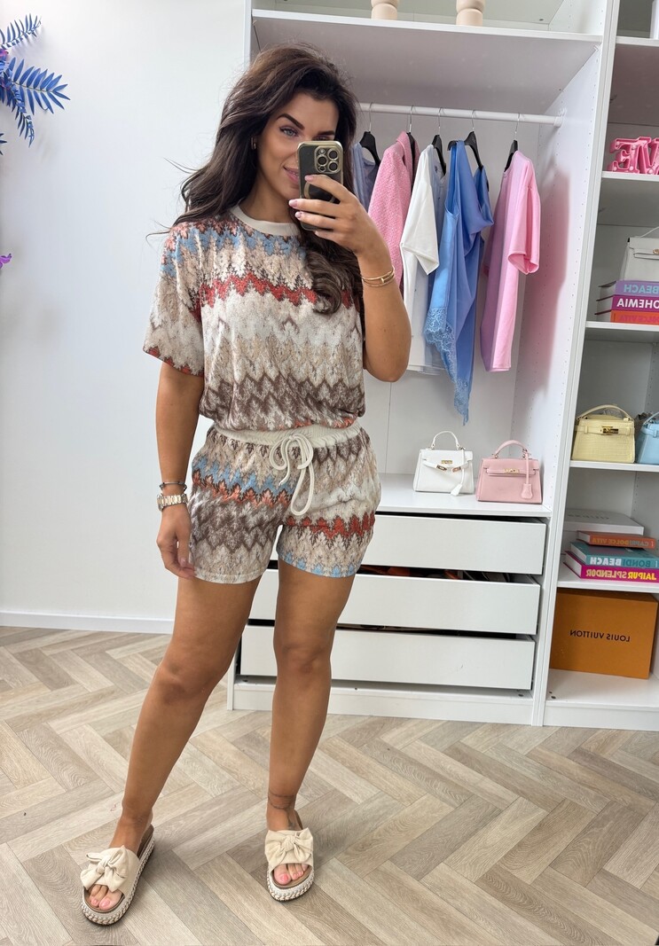 Set ZigZag Celina Beige