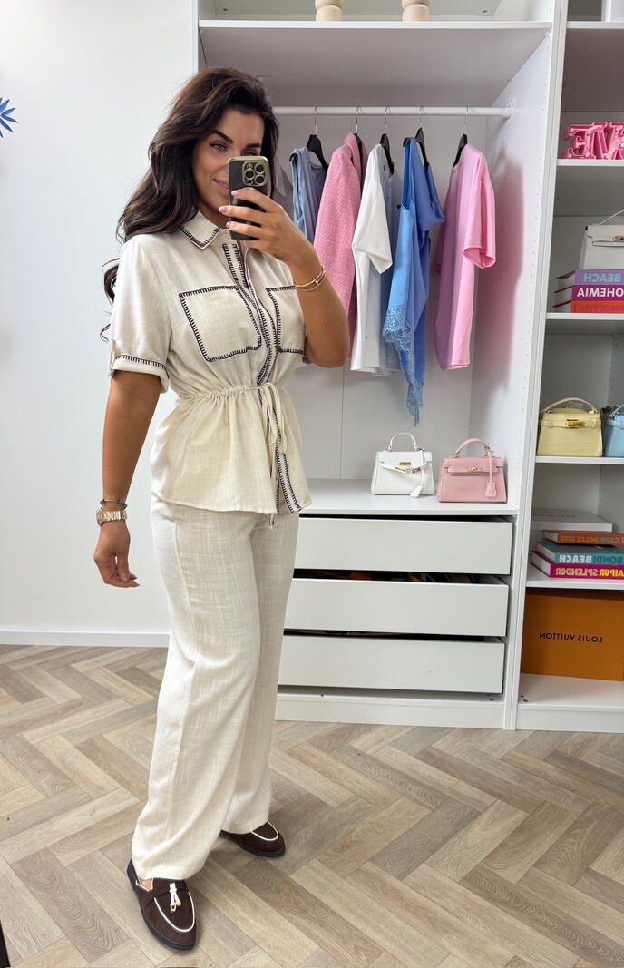 2 Delige set Donja K906 Off White