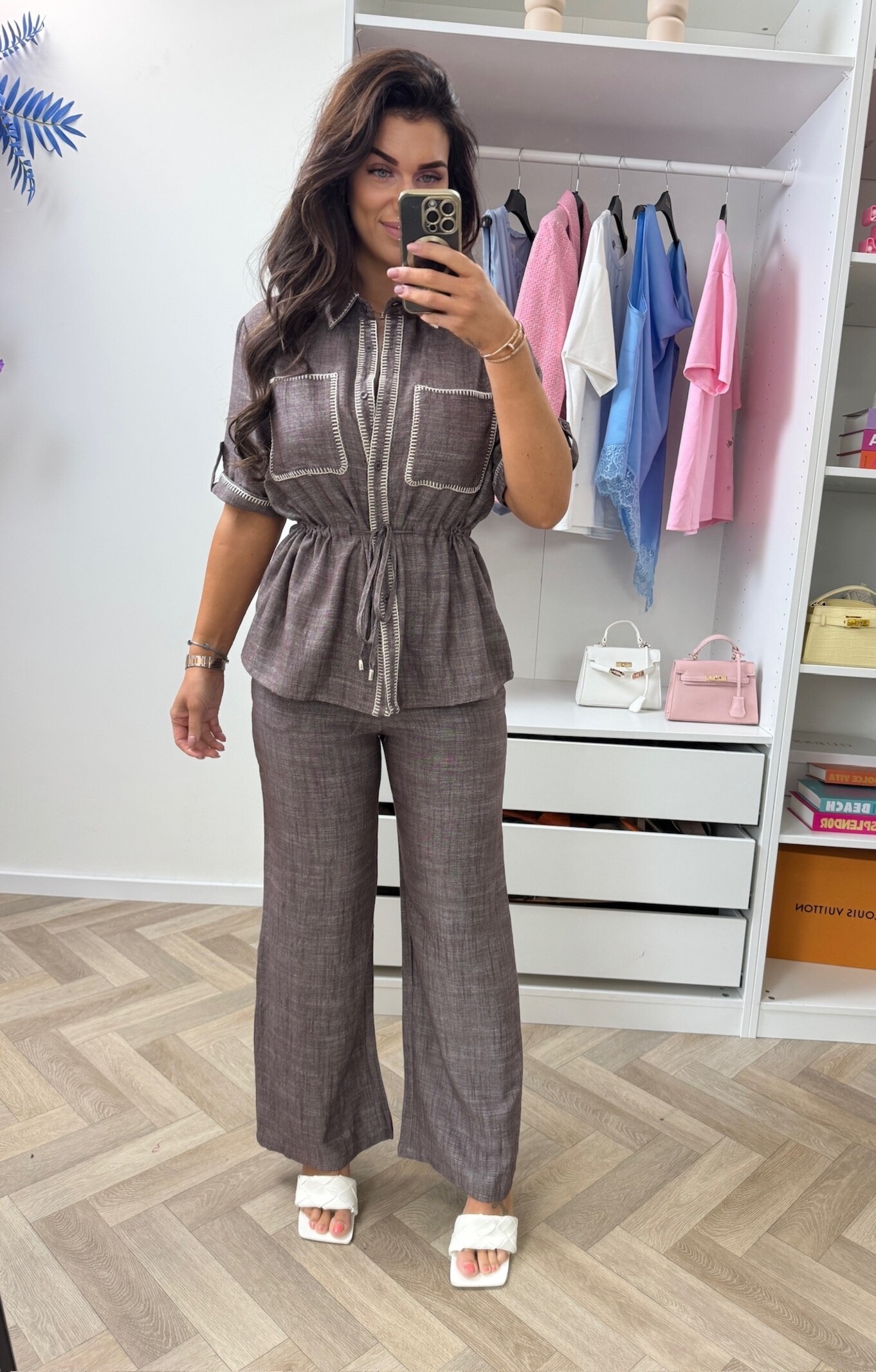 2 Delige set Donja K906 Grey