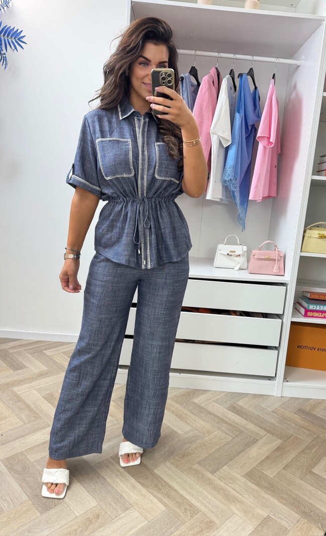 2 Delige set Donja K906 Denim Blue