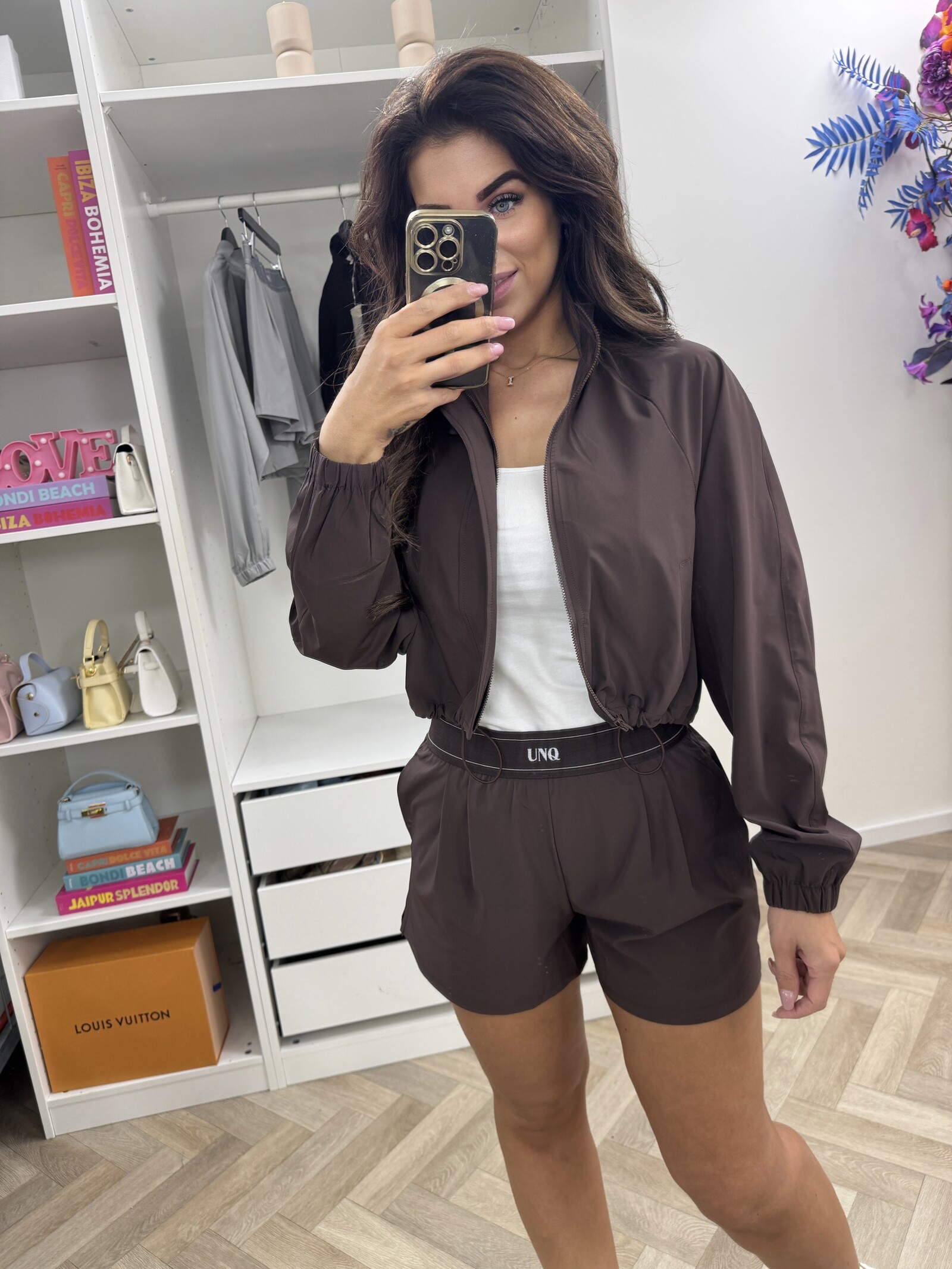 Unique The Label Gigi Jacket Unique The Label Cacao