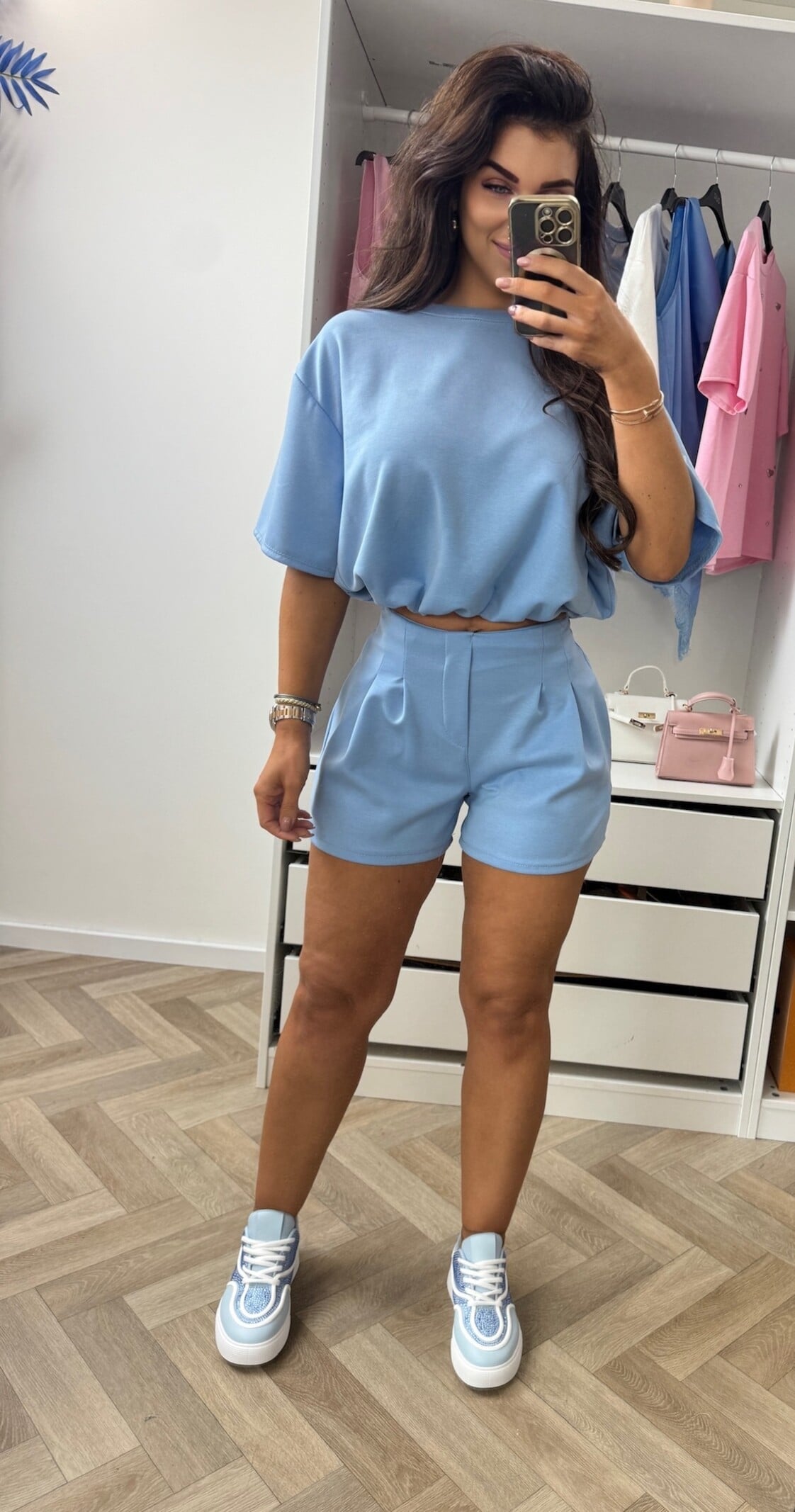 Basic Set Donna Comfy Blue