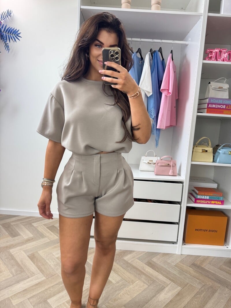 Basic Set Donna Comfy Taupe