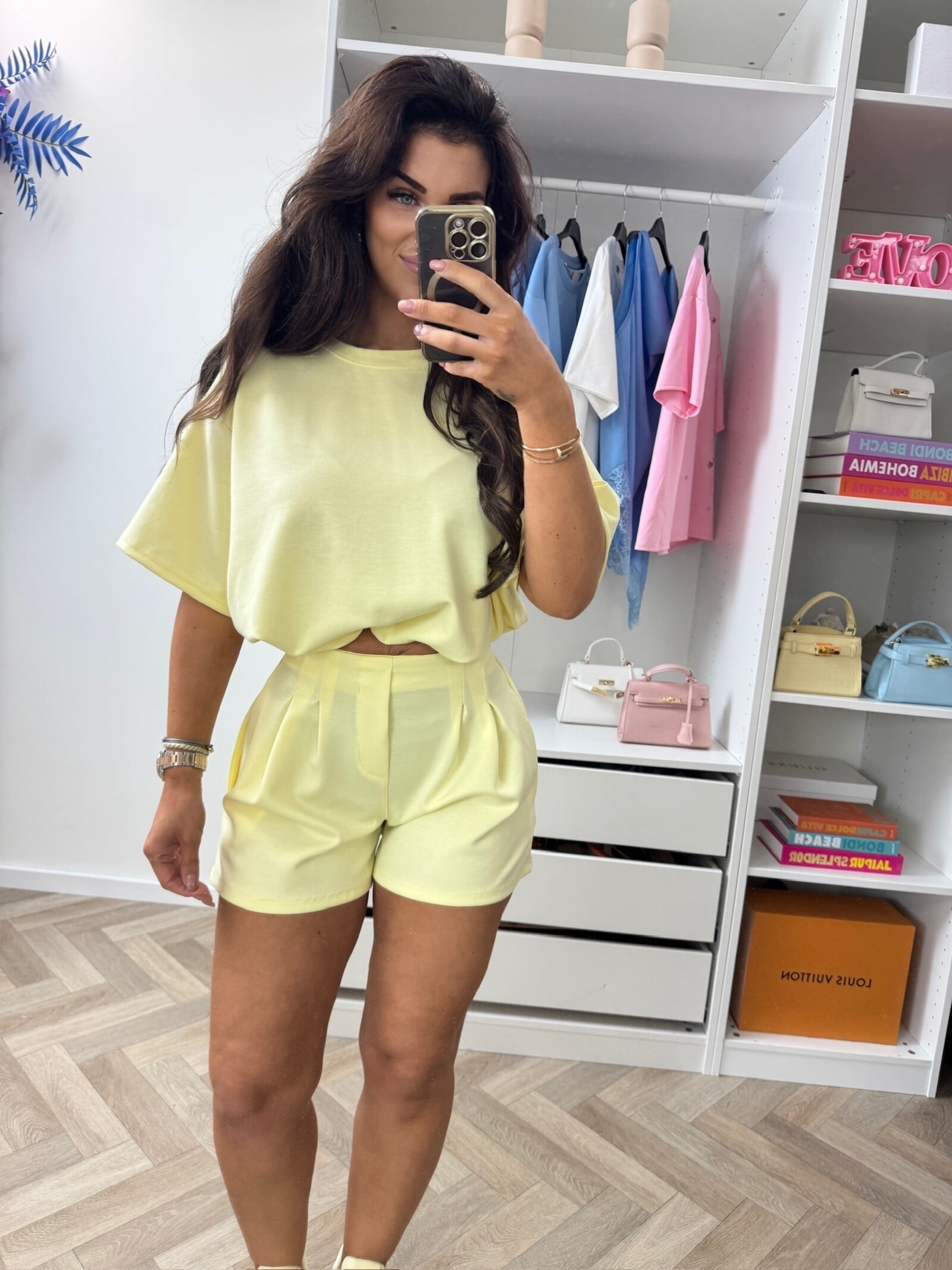 Basic Set Donna Comfy Yellow