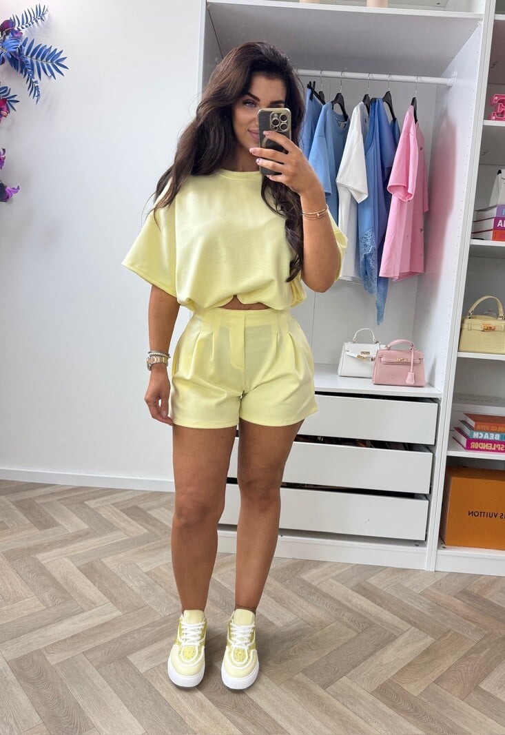 Basic Set Donna Comfy Yellow