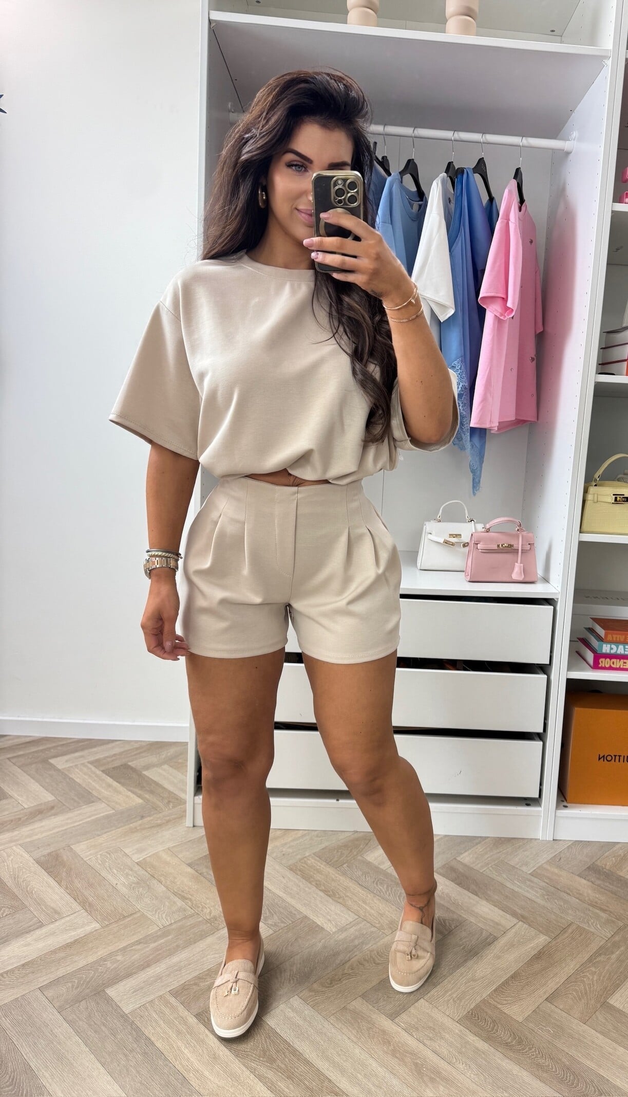 Basic Set Donna Comfy Beige