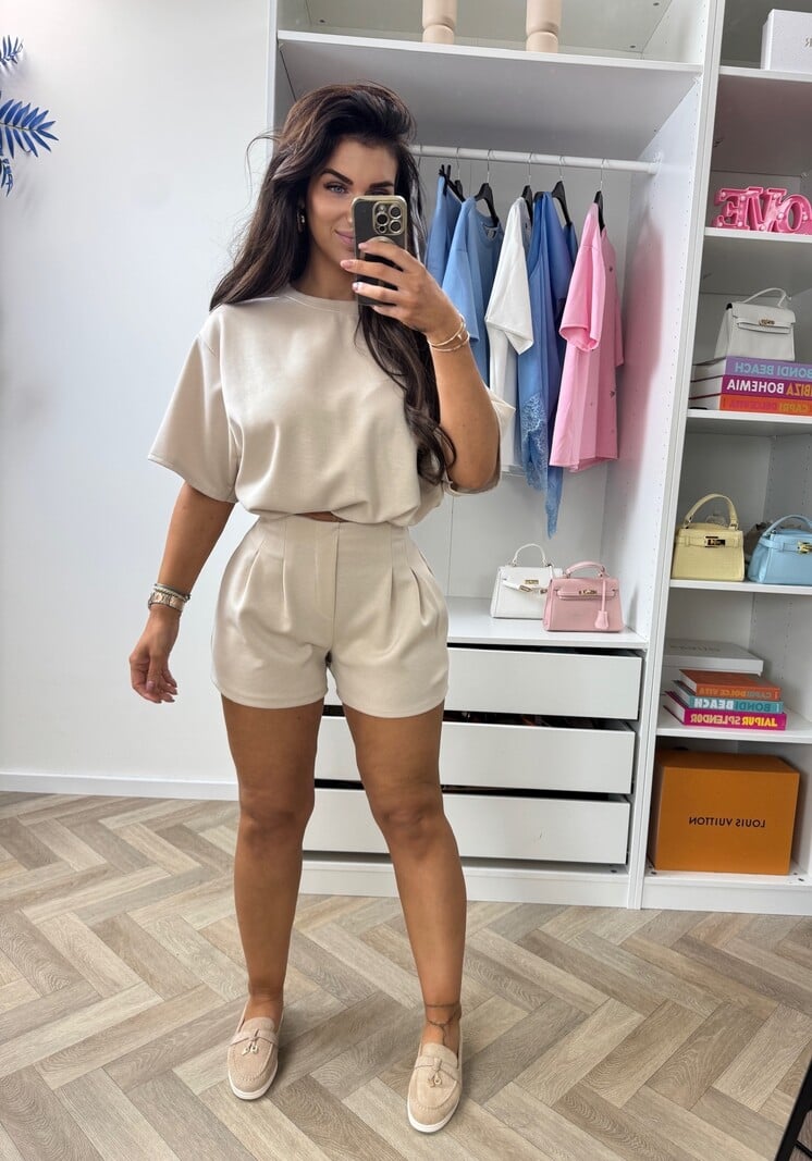 Basic Set Donna Comfy Beige