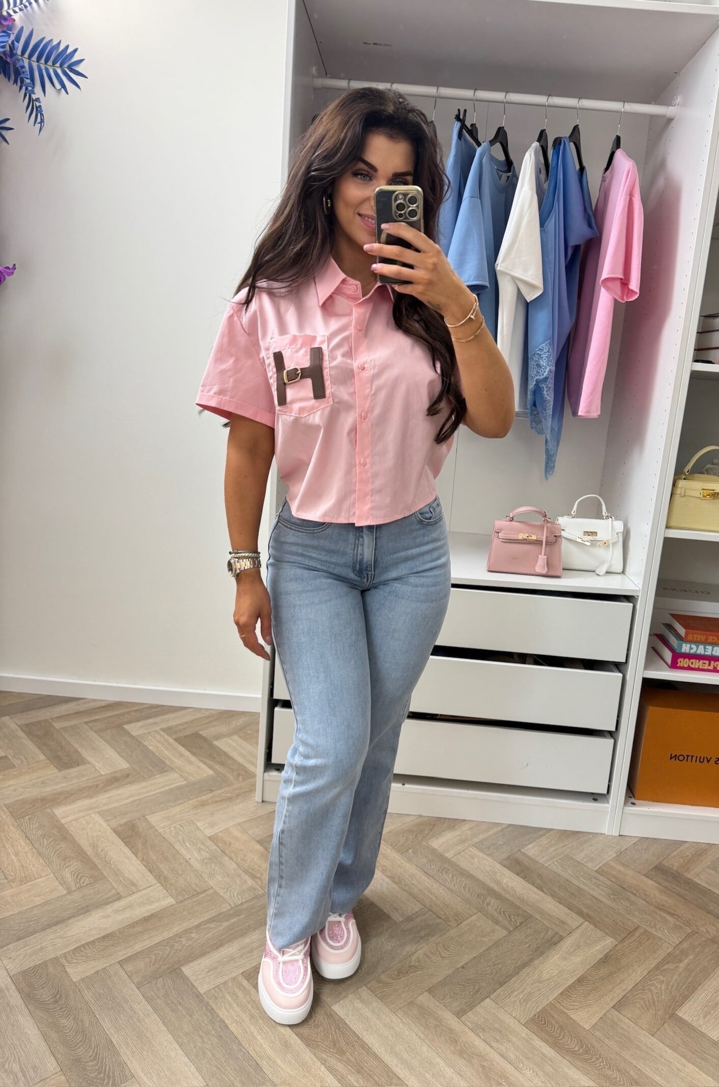 Blouse Nellie Peach CY5529B