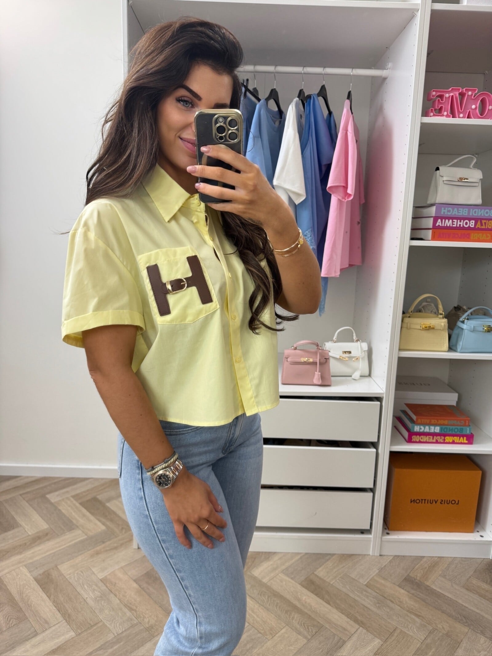 Blouse Nellie Yellow CY5529B
